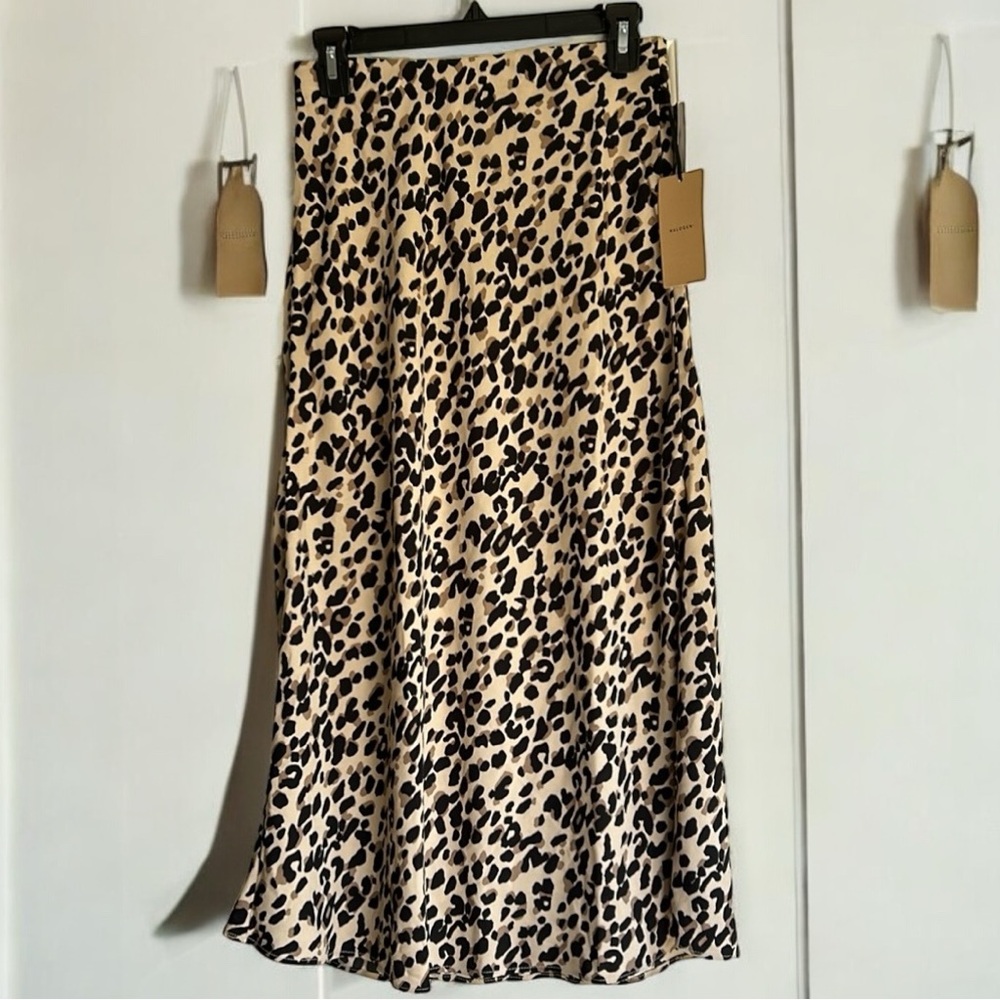 NWT Halogen Animal Print Skirt XS - Picture 1 of 8